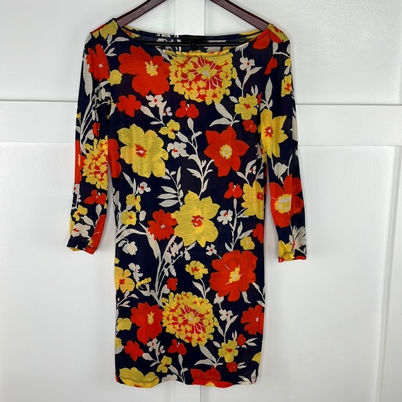 J. Crew Floral Dress - Picture 1 of 7